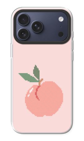 Stitched Peach