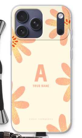 Peach Blossom Monogram