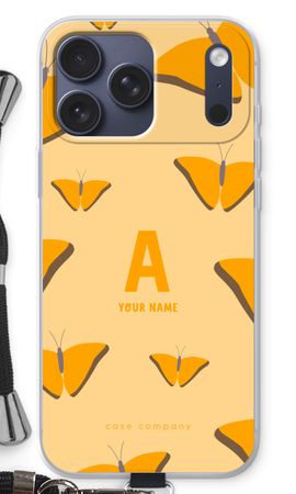 Amber Butterflies Monogram