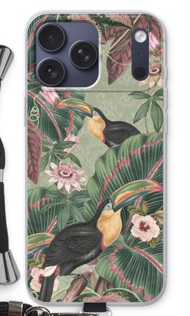 Tropical jungle toucan