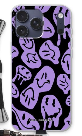 Melting Smiley - Purple