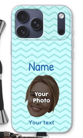 Personalized Face - Stripes Pattern