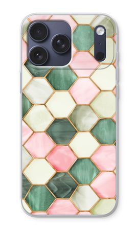 Hexagons in stained glass