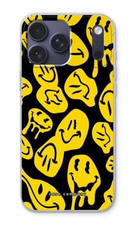 Melting smiley - Yellow