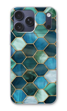 Hexagons in stained glass