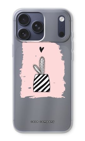Black and white cactus