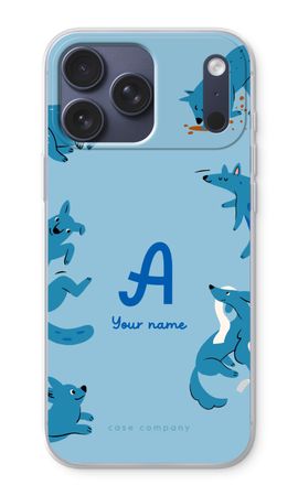 Playful Dogs Monogram