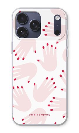 Hands pink