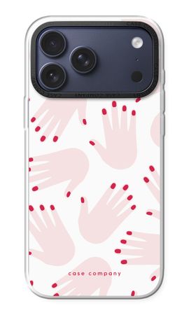 Hands pink