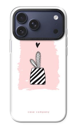 Black and white cactus