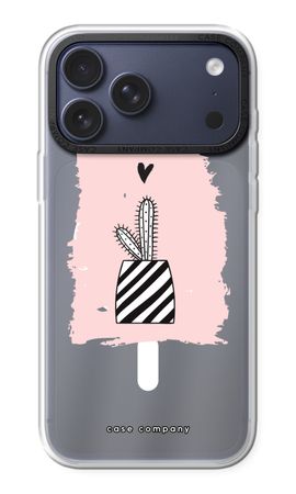 Black and white cactus