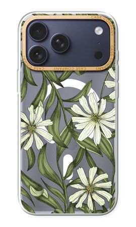 White flower pattern