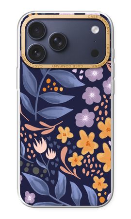Flowers with blue leaves