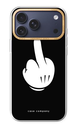 Mittelfinger schwarz