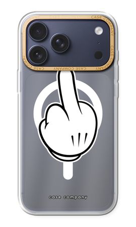 Mittelfinger schwarz