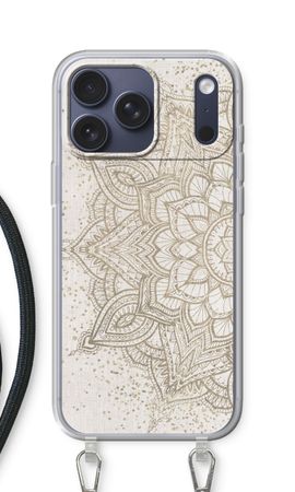 Goldenes Boho-Mandala