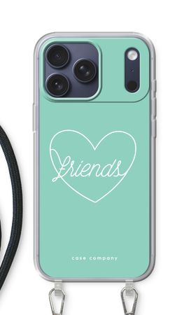 Friends heart pastel