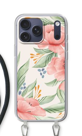 Zartrosa Blumen