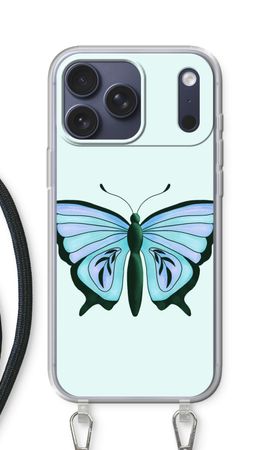 Blauer Schmetterling