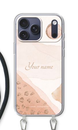 Gold Spots Namecase - Blush