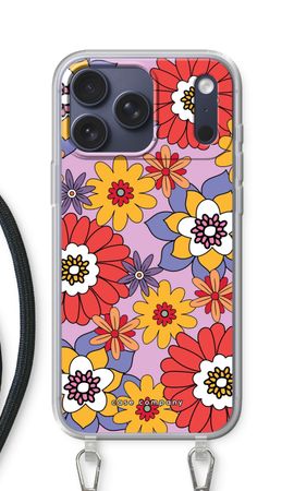 Retro Flowers - Purple
