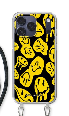 Melting smiley - Yellow