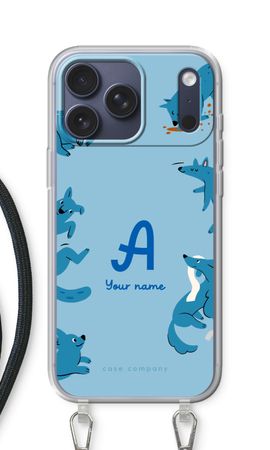 Playful Dogs Monogram