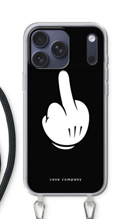 Mittelfinger schwarz