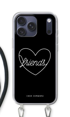 Friends heart black