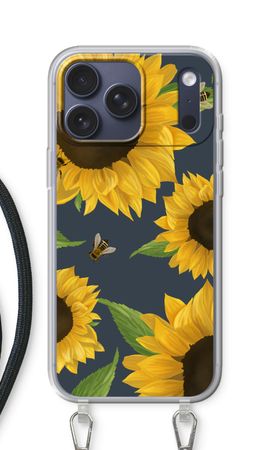 Sunflower and bees
