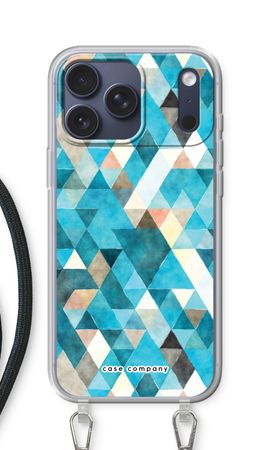 Coloured triangles blue