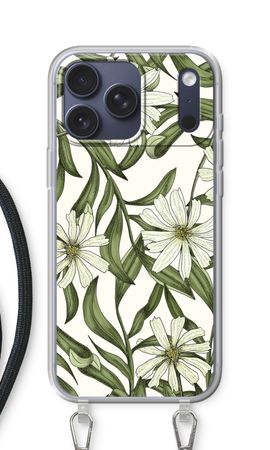 White flower pattern