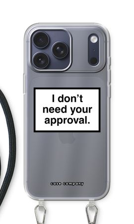 Don't need approval