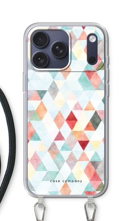 Coloured triangles pastel