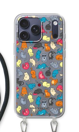 Colourful cats