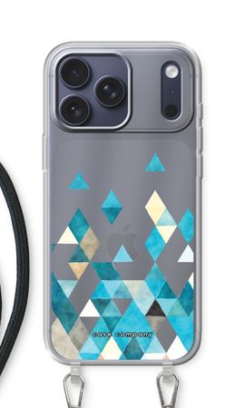 Coloured triangles blue