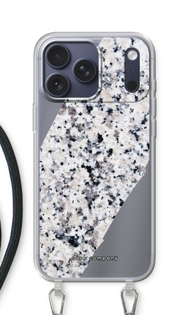Speckled marble