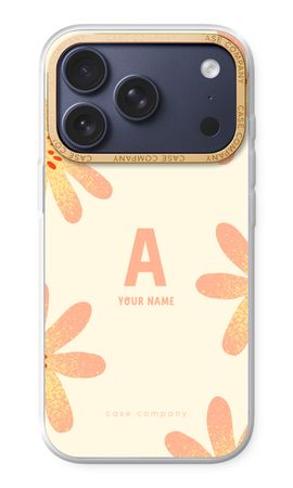 Peach Blossom Monogram