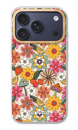 Retro Flowers N°2 - Yellow