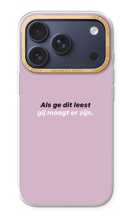 gij moogt er zijn