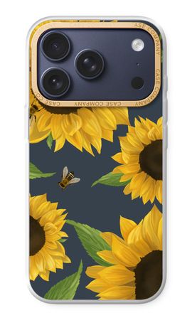 Sunflower and bees