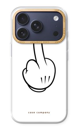 Middle finger white