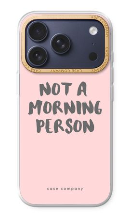 Morning person