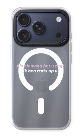 Ik ben trots op u