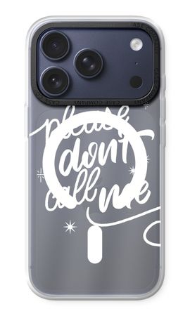 Don't call