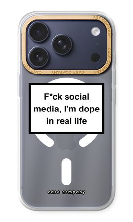 I'm dope