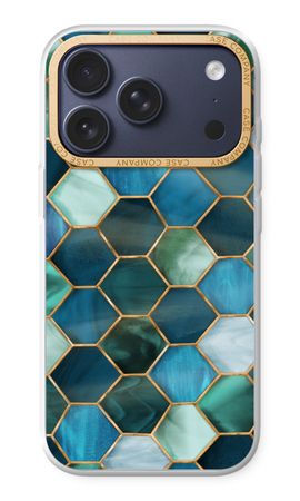 Hexagons in stained glass