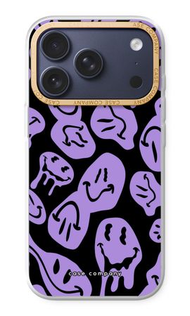Melting Smiley - Purple