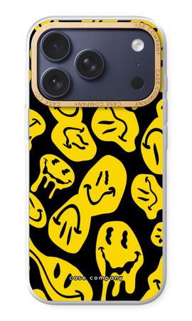 Melting smiley - Yellow
