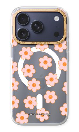 Pink Smiley Flower